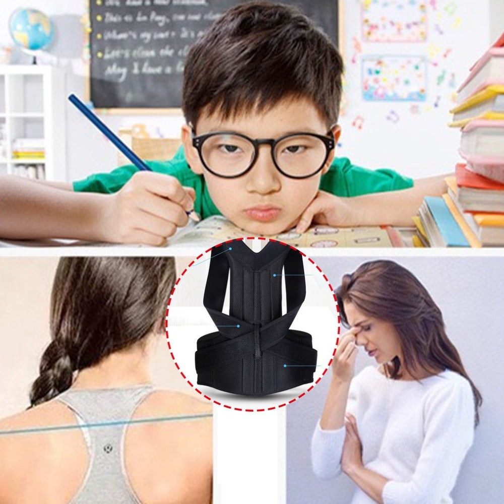 PosturePro - Ergonomic Back Support & Spine Alignment