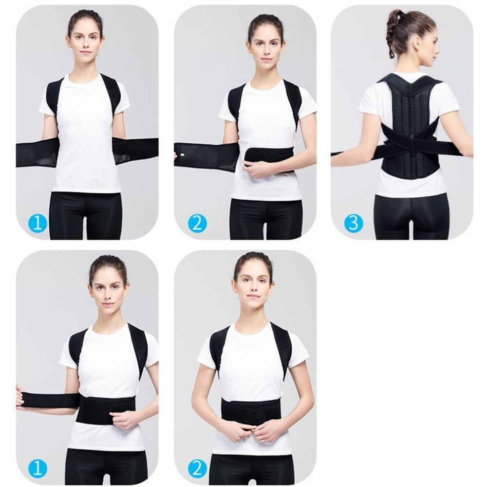 PosturePro - Ergonomic Back Support & Spine Alignment
