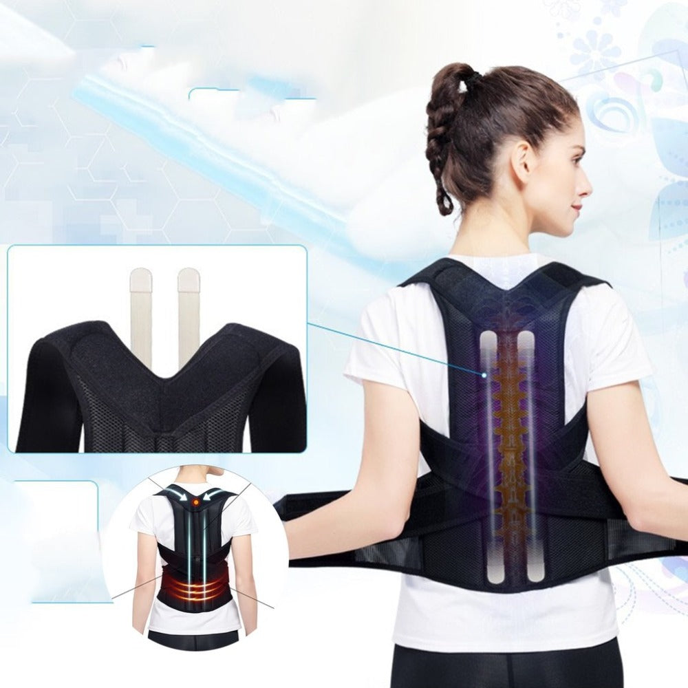 PosturePro - Ergonomic Back Support & Spine Alignment